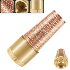 2" One-Way Foot Valve, with Zebra Mussel Strainer Fits for Irrigation Water Pump