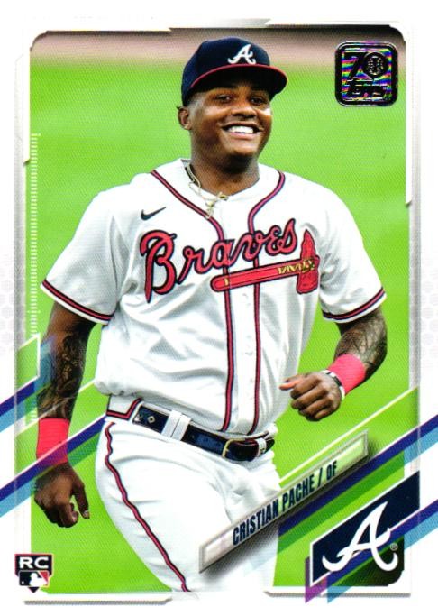 2021 Topps #187 Cristian Pache