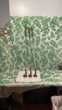Vintage Spalding Tourney Registered Persimmon Wood Set 3,4,5 Steel Shaft RH