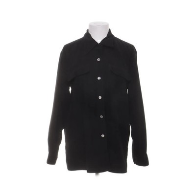 Upper Class, Hemd, Größe: S, Schwarz, Elasthan/Polyester, Einfarbig, Samt #Vkl