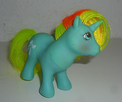 HASBRO / MY LITTLE PONY / UNICORN / BABY RIBBON / HK 1984 / G1 / #976#