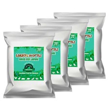 LuckyQworms 44lb Dried Black Soldier Fly Larvae Chickens Hen High Protein Duck