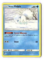Alolan Vulpix 53/214 Lost Thunder