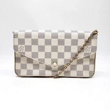 NO TARIFF Louis Vuitton LV Shoulder Bag N63106 Pochette Felicie 2887149