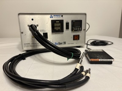 Dymax Bluewave 200 Rev 1.1 UV Curing Spot Light 120V AC Plug 