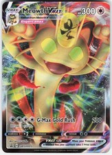 Pokemon Meowth VMAX SWSH005 Holo Promo Sword & Shield Promo Pokemon Near Mint on eBay