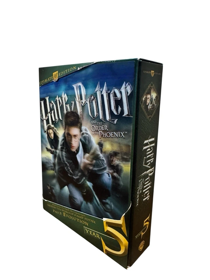 Harry Potter & the Order of The Phoenix (Ultimate Edition 3-discs 2011)3-D Cover - Image 3 of 4