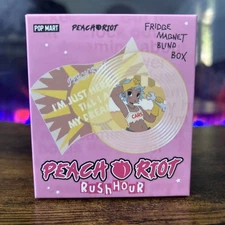 Pop Mart  Peach Riot Rush Hour Fridge Magnet Blind Box