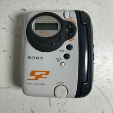 Sony Walkman WM-FS222 FM/AM TV Weather Band Sports Cassette Player - For Parts