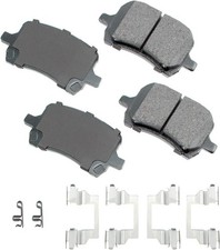 Front Disc Brake Pad Set OES AKEBONO ACT1160 for Chevrolet, Pontiac, Saturn