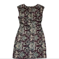 Vila Stretch Cotton Floral Sheath Dress size XS
