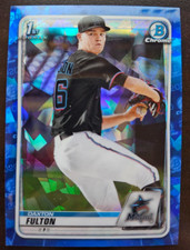 2020 1st Bowman Draft Chrome Sapphire Daxton Fulton #BD-131
