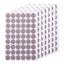 7 PCS Self-Adhesive Screw Hole Sticker 0.83" Purple Screw Hole Cover