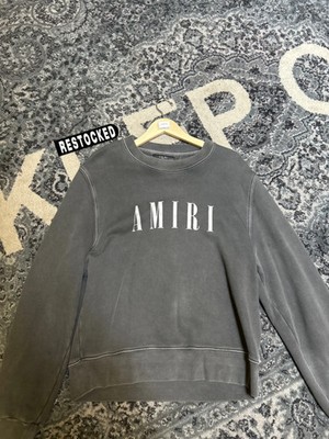 AMIRI Amiri Core Logo Sweatshirt S Gray