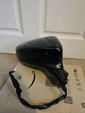 MAZDA 6 MK3 FRONT RIGHT DRIVER SIDE WING MIRROR POWER FOLD IN JET BLACK 41W