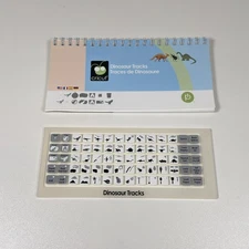 Cricut Provo Craft "Dinosaur Tracks" Keypad Overlay and Booklet