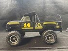 Tonka Black Pickup Truck pressed steel #14 Rally Blackbird 4x4 Ford F150 VTG