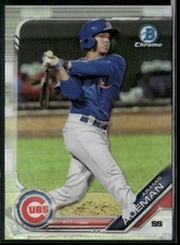 2019 BOWMAN DRAFT #BDC-124 ARAMIS ADEMAN CHROME REFRACTOR CHICAGO CUBS