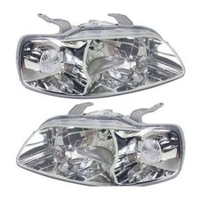 Headlight for Aveo 04-07 Aveo5 06-08 Pair w/o Bulbs GM2518154