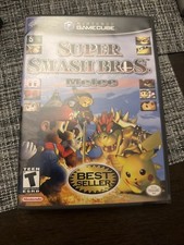 Super Smash Bros Melee GameCube 2001, Complete-in-Box, Tested Working