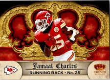 2012 Panini Crown Royale #147 Jamaal Charles Retail