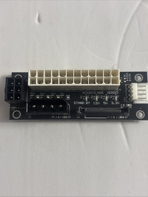 4 in 1 Molex 4Pin/SATA/ATX 6Pin/4Pin Dual PSU Multiple Power Supply Adapter US