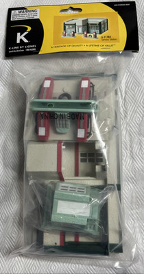 2007 Lionel K Line Snap Together Building Kit SERVICE STATION 6-21384 NEW