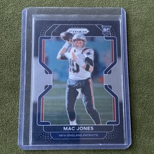 2021 Panini Prizm Black Mac Jones Prizm Rookie #PB-5