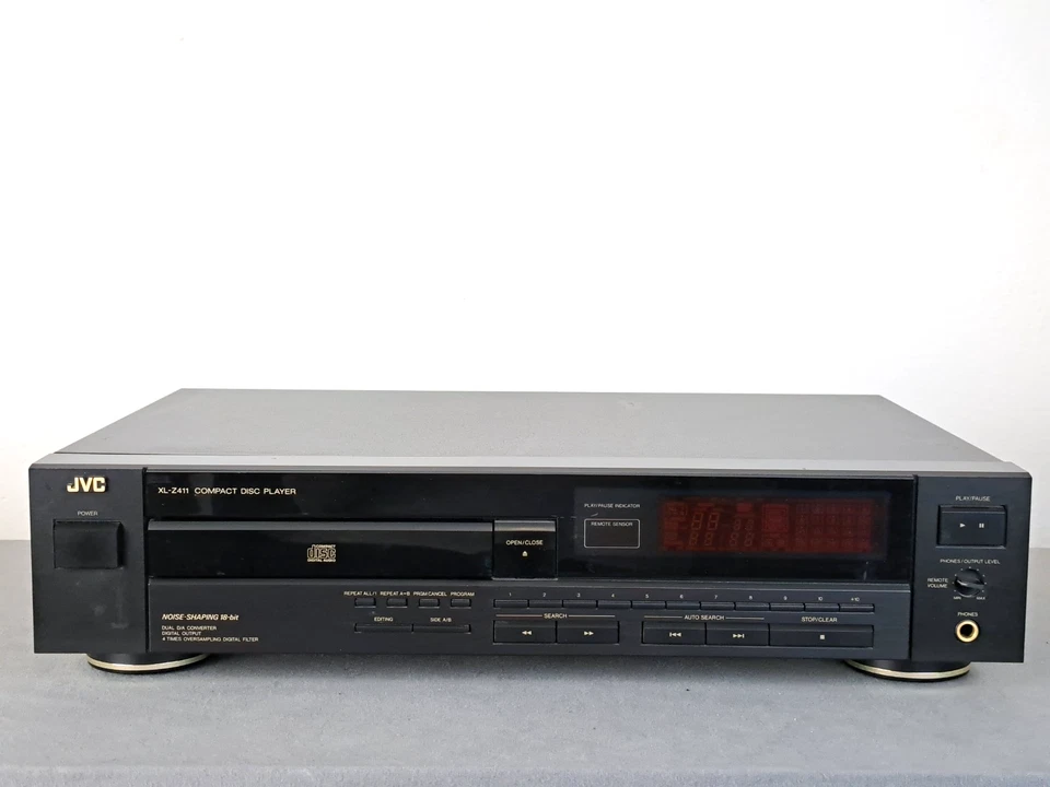 JVC XL-Z411 BK CD-Player mit Digitalausgang mit Fernbedienung - Bild 2 von 4