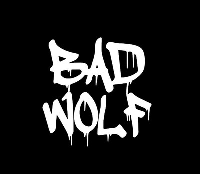 DOCTOR WHO BAD WOLF Custom Vinyl Decal Car Truck Wall Sticker 4x4 Inches!
