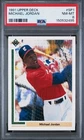 1991 Upper Deck Michael Jordan Rookie RC SP1 Baseball PSA 8 Short Print