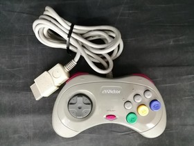 Victor V Saturn JVC RG-JX2 Video Console System Sega Tested