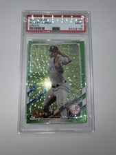 2021 TOPPS | GREEN ROOKIE CARD [#246/499] #88 ALBERT ABREU PSA 9. rookie card picture