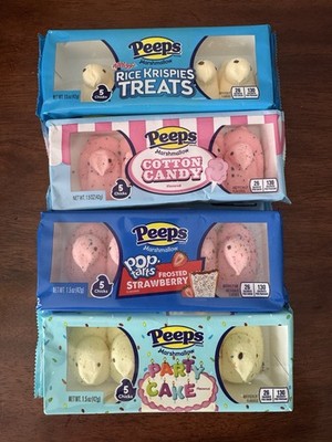 Multi Easter Peeps Marshmallows Sets-40 Piece Total (5 Ct Each)