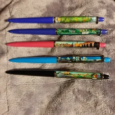 Variety Of Five Vintage Floaty Pens #13