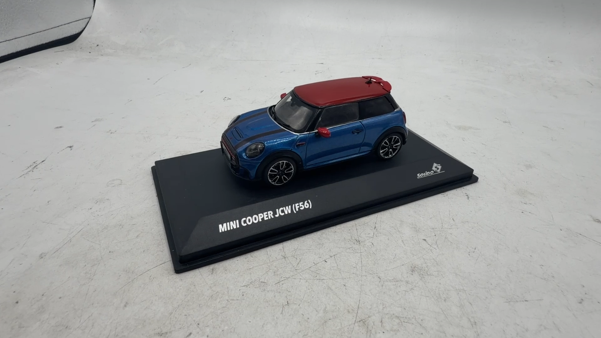 F56 MINI Cooper S John Cooper Works Blue Diecast car 1:43 Scale | eBay