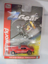Auto World 4Gear 1970 Dodge Challenger RAMCHARGERS NIB