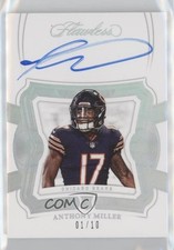 2018 Panini Flawless Rookie Signatures Silver 1/10 Anthony Miller Auto 6fs