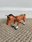 Vintage Fisher Price Little People Brown Horse Western