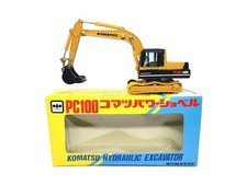 Escavatore Komatsu PC100 - Shinsei modellino pressofuso scala 1:48 #613