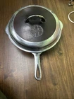 GRISWOLD LARGE LOGO CHROME NICKEL #8 CHICKEN PAN 777 WITH SELF BASTING LID 1098