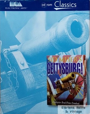 Sid Meier's Gettysburg, EA Classics, Big Box, 1999, PC CD-ROM