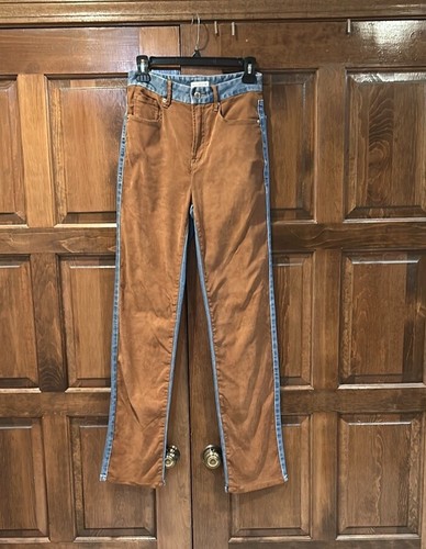 Good American ICON Faux Suede Front Straight Leg Jeans | Damen 2 26 Western - Bild 1 von 10