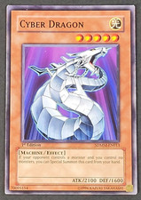 Yugioh TCG - Cyber Dragon - SDMM-EN013 - 1st Edition - NM/LP - Common - 2010
