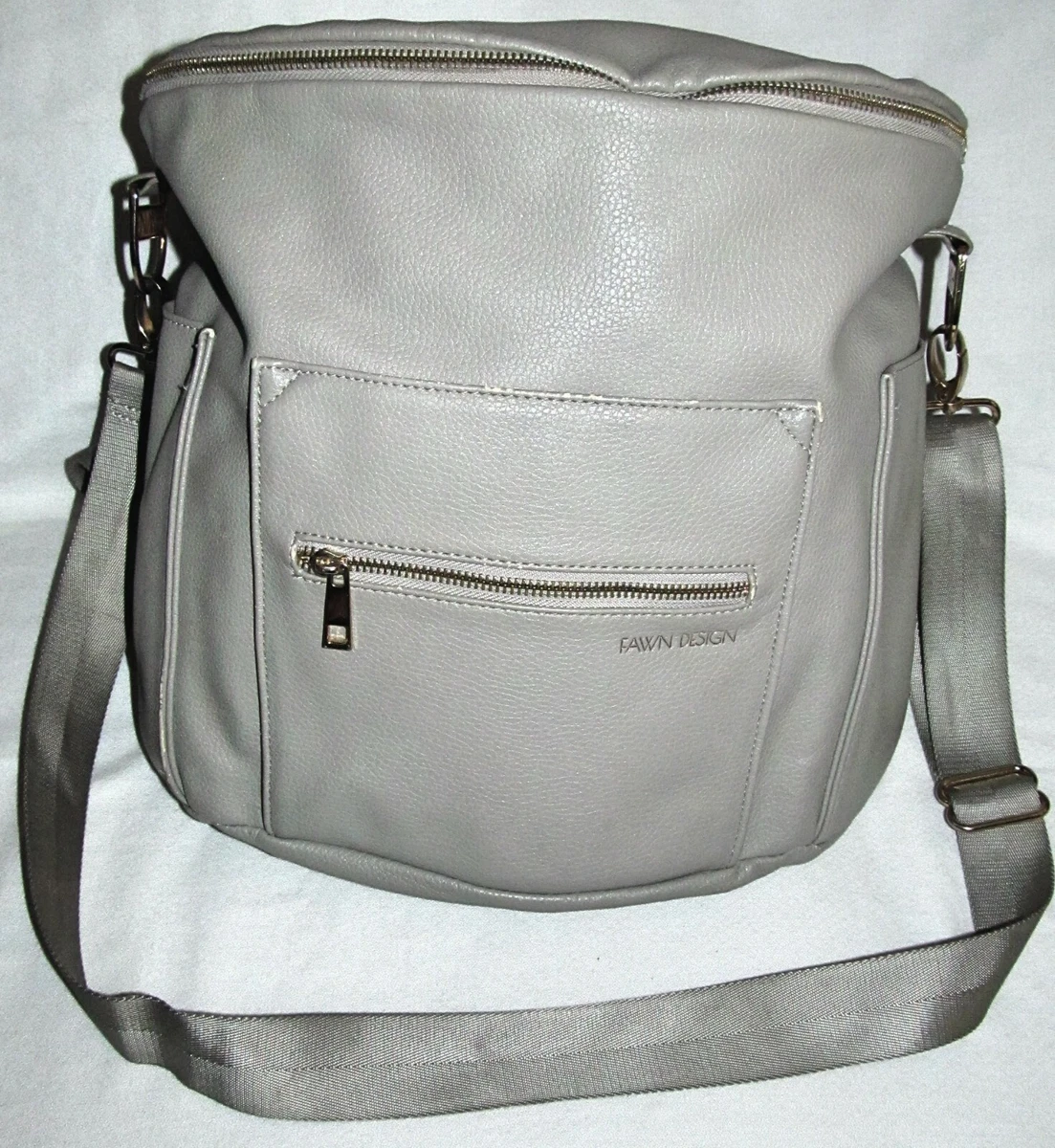 Fawn Design The Mini Diaper Backpack in Grey