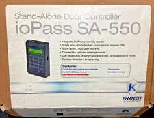 Kantech ioPass SA-550 Stand-Alone Door Controller plus SA-RM56 relay module