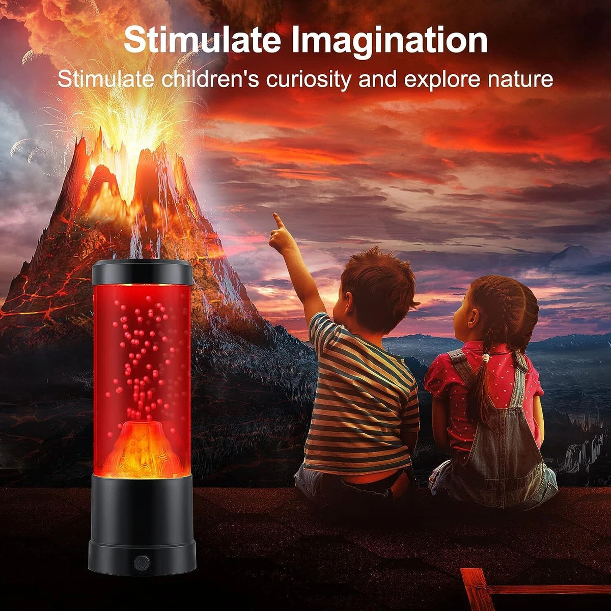 Volcano 2025 night light