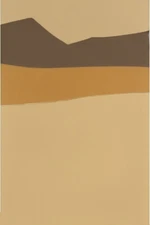 Large Abstract Painting 2x3' Earthtone 6 Geometric Demrin Fine Art Original NEW