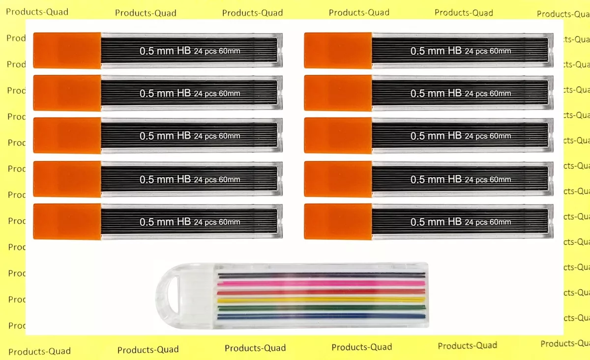 Pencil lead 2024 refills 0.5 mm