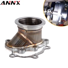 Turbo Down GT25 GT28 T25 T28 5 Bolt Flange to 63mm 2.5" V band Adapter